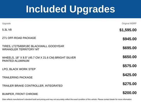 New 2026 Chevrolet Silverado 1500 W/T w/ Z71 Off-Road Package image 5