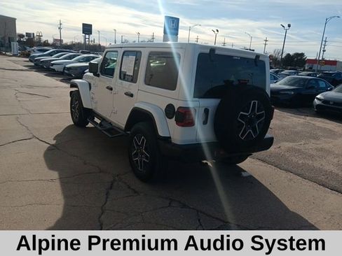 Used 2024 Jeep Wrangler Sahara w/ Technology Group image 7