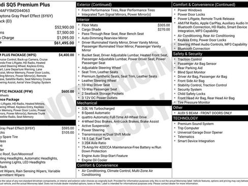 Used 2021 Audi SQ5 Premium Plus w/ Premium Plus Package image 38