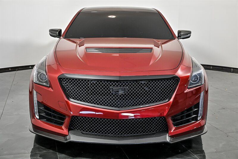 Used 2017 Cadillac CTS V w/ Carbon Black Package RWD image 4