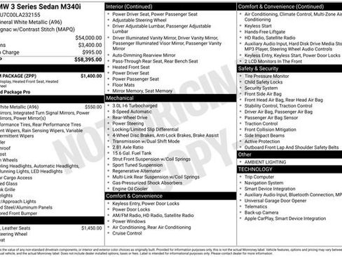 Used 2020 BMW M340i w/ Premium Package image 37