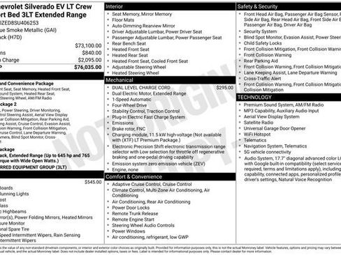 Used 2025 Chevrolet Silverado EV LT AWD/4WD image 3