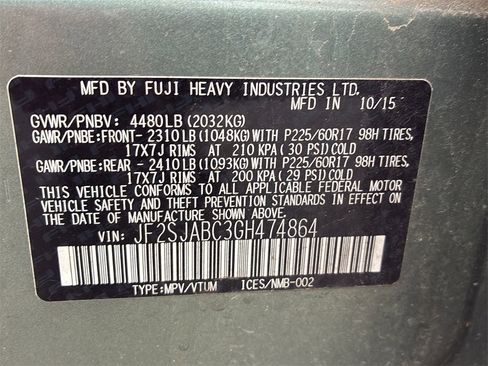 Used 2016 Subaru Forester 2.5i w/ Alloy Wheel Package image 39