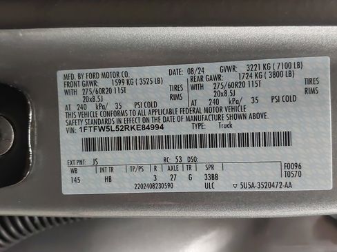 Used 2024 Ford F150 Lariat image 35