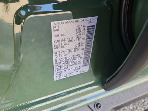 New 2026 Nissan Frontier PRO-4X w/ Pro-4x Convenience Package image 10