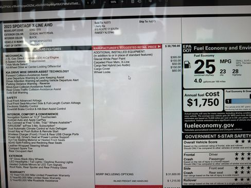 Used 2023 Kia Sportage X-Line AWD/4WD image 24