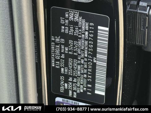 New 2025 Kia Sorento EX image 32