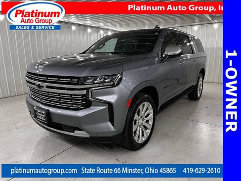 Used 2022 Chevrolet Suburban Premier w/ Max Trailering Package AWD/4WD image 1