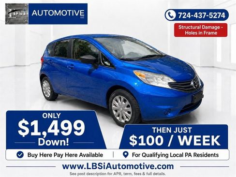 Used 2015 Nissan Versa Note S Plus FWD image 1