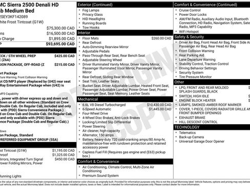 Used 2019 GMC Sierra 2500 Denali AWD/4WD image 4