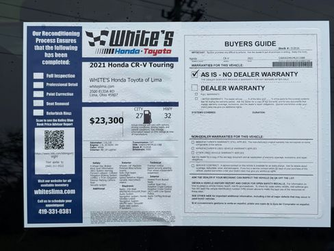 Used 2021 Honda CR-V Touring image 37