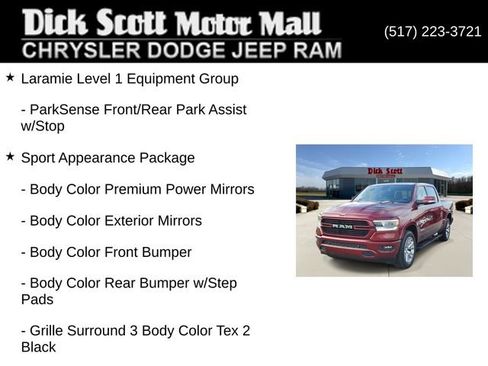 Used 2020 RAM 1500 Laramie w/ Sport Appearance Package AWD/4WD image 25