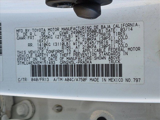 Used 2014 Toyota Tacoma 4x4 Double Cab w/ Convenience Package image 16