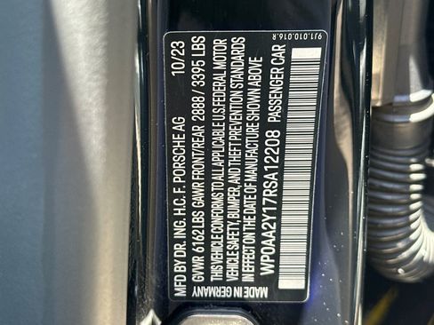 Certified 2024 Porsche Taycan RWD image 28