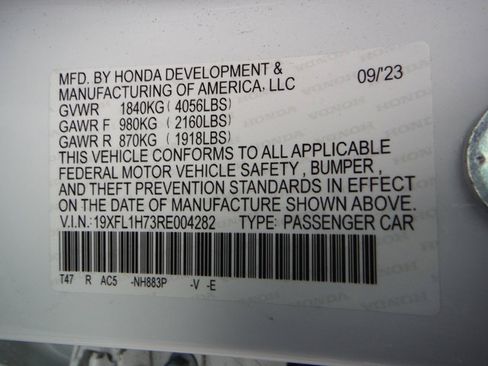 Used 2024 Honda Civic EX-L image 43