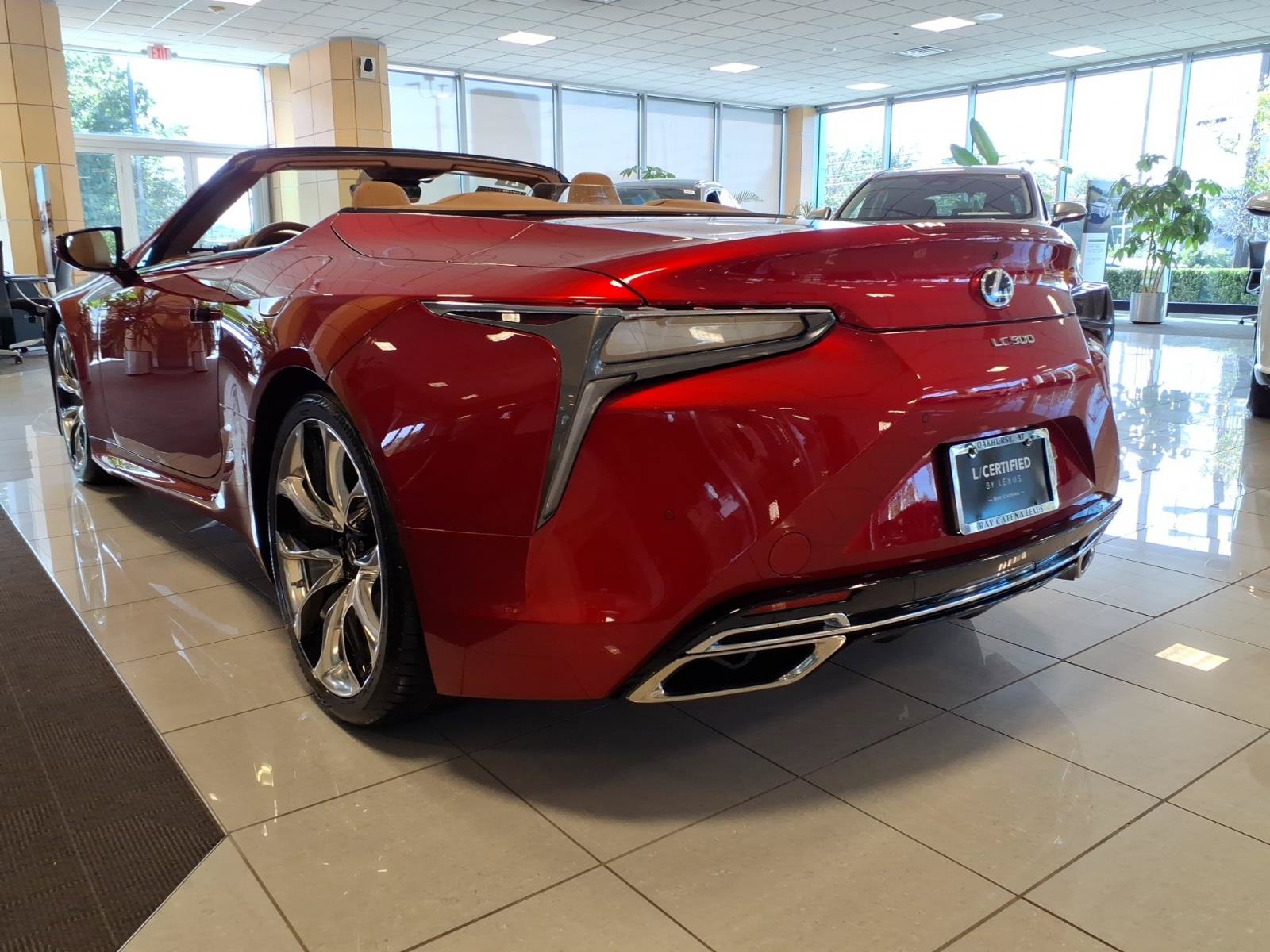 Certified 2021 Lexus LC 500 Convertible w/ Touring Package RWD image 16