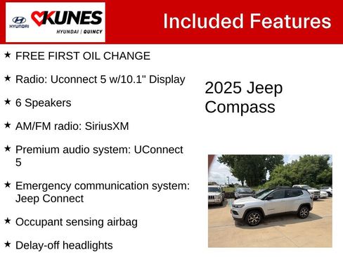 Used 2025 Jeep Compass Limited AWD/4WD image 3