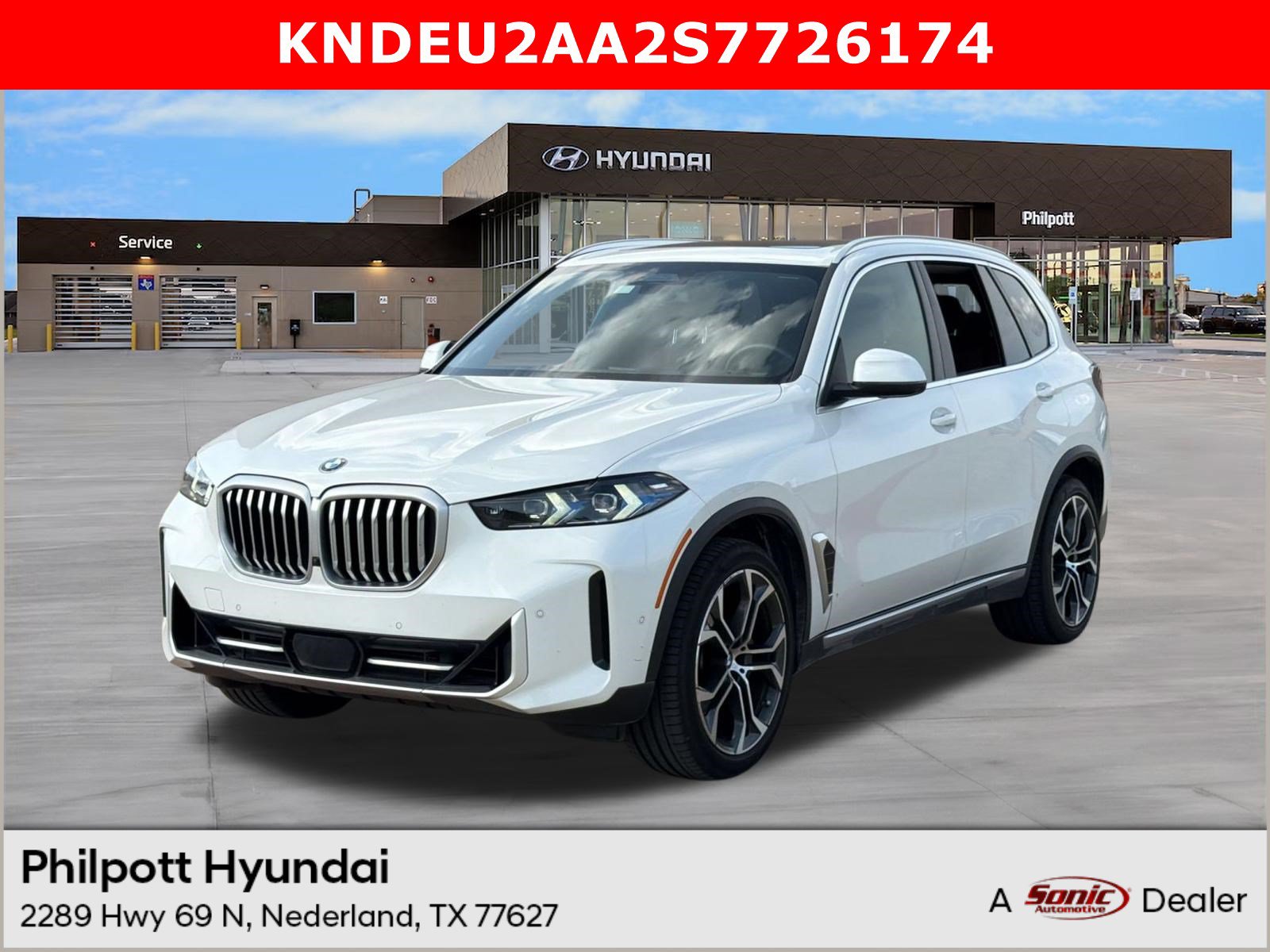 Used 2025 BMW X5 sDrive40i RWD image 1