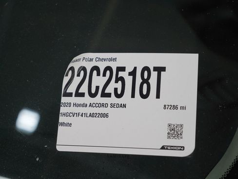 Used 2020 Honda Accord EX image 26