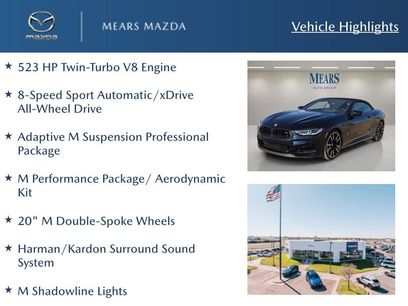 Used 2024 BMW M850i xDrive Convertible w/ M Sport Professional Package
