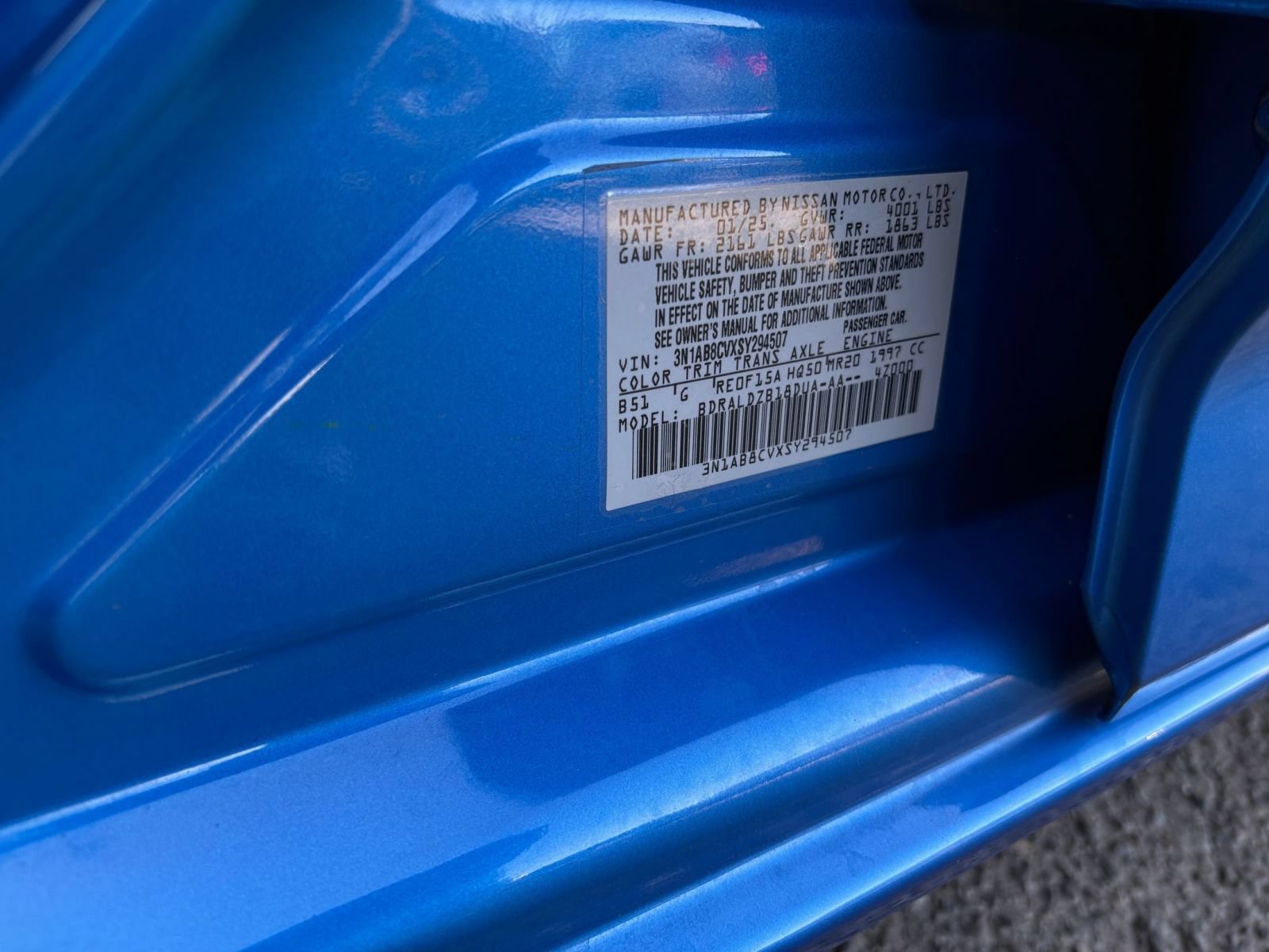 Used 2025 Nissan Sentra SV FWD image 27