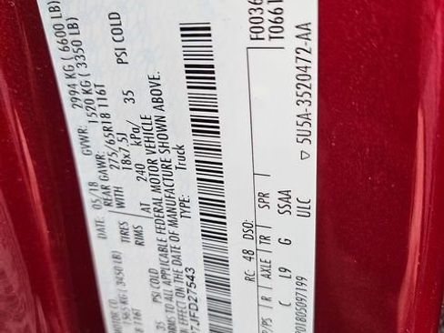 Used 2018 Ford F150 XLT w/ Equipment Group 302A Luxury image 2