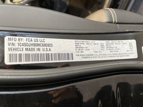 Used 2021 Dodge Durango SRT Hellcat w/ Premium Interior Group image 40