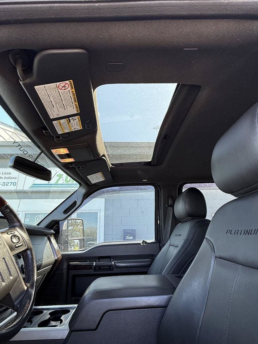 Used 2015 Ford F350 Platinum w/ Platinum Package AWD/4WD image 11