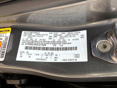 Certified 2025 Ford Ranger Raptor AWD/4WD image 33