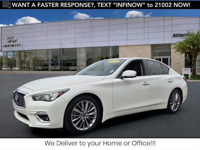 Certified 2023 INFINITI Q50 Luxe w/ Cargo Package RWD image 1