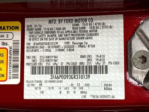 Used 2016 Ford Fusion Titanium image 32