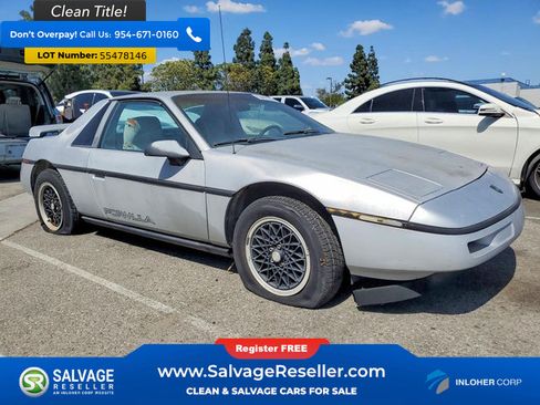 Used 1988 Pontiac Fiero RWD image 5