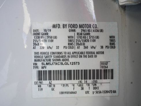 Used 2020 Lincoln Aviator Reserve w/ Equipment Group 201A image 34