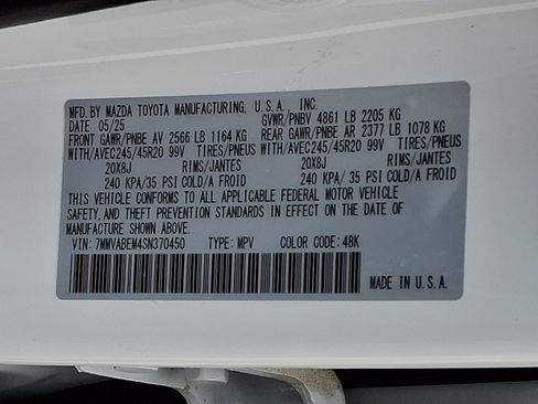 Used 2025 MAZDA CX-50 AWD 2.5 S w/ Cargo Package image 29