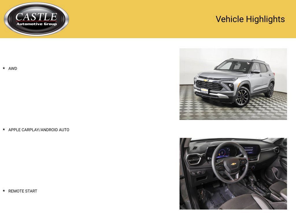 Used 2025 Chevrolet TrailBlazer LT AWD/4WD image 3