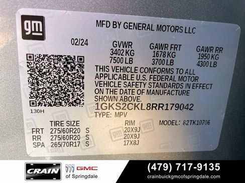 Used 2024 GMC Yukon AT4 w/ Technology Package AWD/4WD image 34