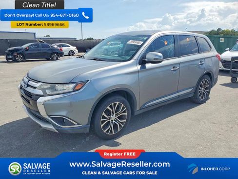 Used 2016 Mitsubishi Outlander SE FWD image 1