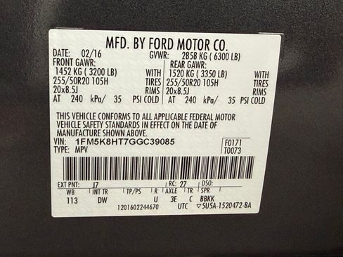 Used 2016 Ford Explorer Platinum AWD/4WD image 21
