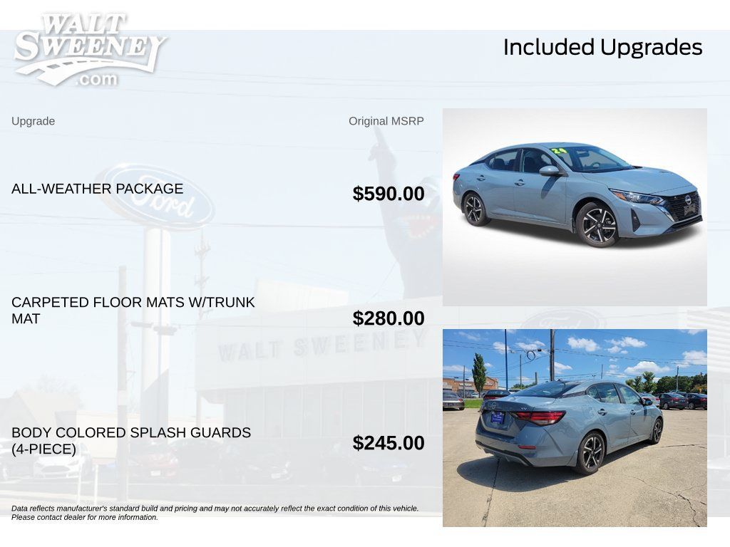 Used 2024 Nissan Sentra SV w/ All-Weather Package FWD image 12