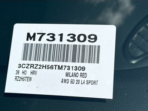 New 2026 Honda HR-V Sport image 24