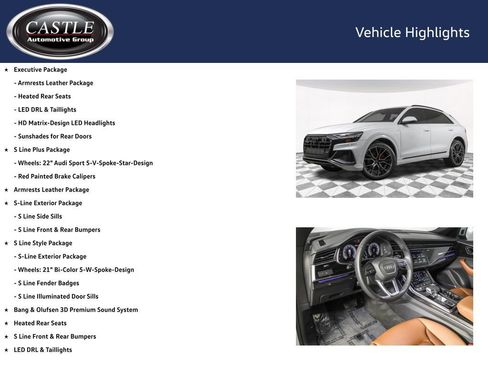 Used 2022 Audi Q8 Premium Plus w/ Premium Plus Package image 4