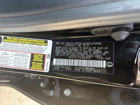 Used 2025 Lexus ES 300h w/ Premium Package FWD image 35