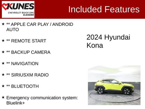 Used 2024 Hyundai Kona SEL image 2