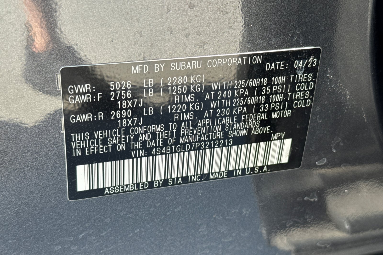 Used 2023 Subaru Outback Onyx Edition XT AWD/4WD image 32