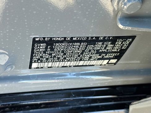 New 2026 Honda HR-V EX-L image 34