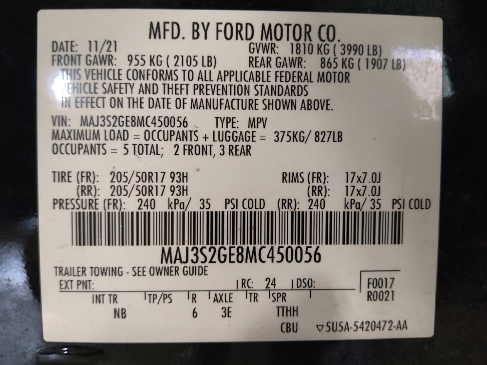 Used 2021 Ford EcoSport SE w/ SE Convenience Package FWD image 33