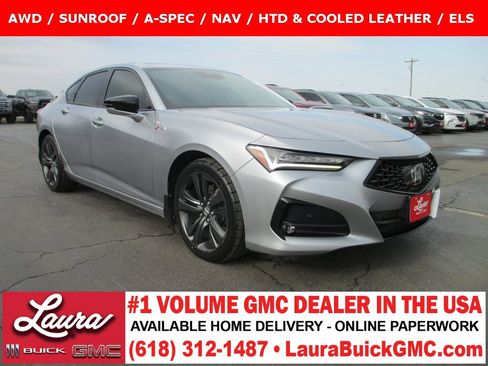 Used 2021 Acura TLX w/ A-SPEC Pkg image 1