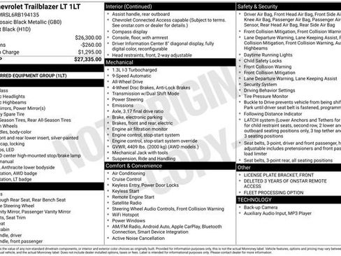 Used 2024 Chevrolet TrailBlazer LT image 5