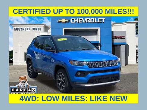 Used 2025 Jeep Compass Limited AWD/4WD image 1