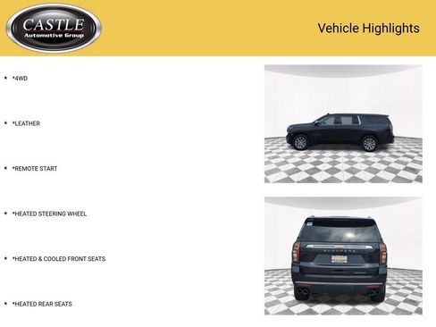 Used 2024 Chevrolet Suburban Premier w/ Premium Package AWD/4WD image 3